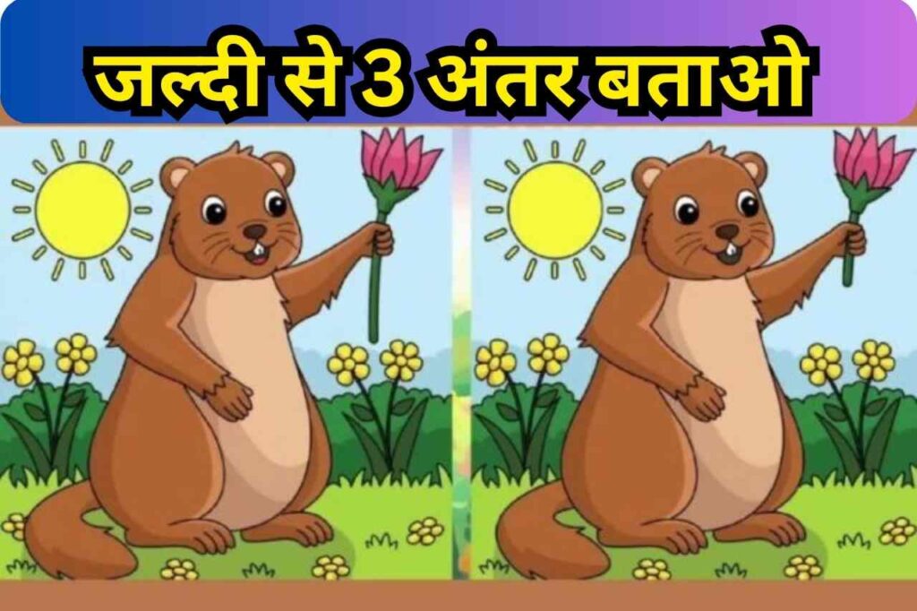 Optical illusion Puzzle : तस्‍वीर में छिपे हैं तीन अतंर क्‍या ढूंढ पाएंगे आप, देखते हैं आपकी नजरे कितनी तेज हैं