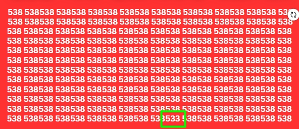 Optical Illusion Challenge: दम है तो इस तस्वीर में 533 ढूंढकर बताओ! सिर्फ 7 सेकंड का है समय